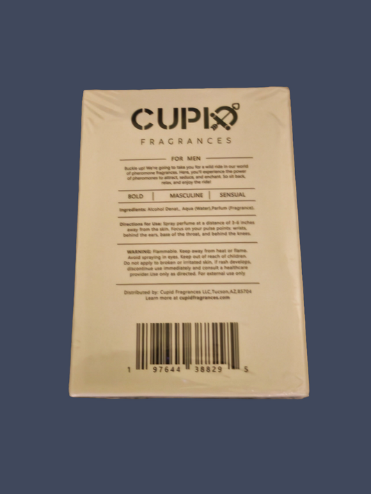 Cupids Original EDP Hypnosis 2.0 Pheromone-Infused Cologne for Men