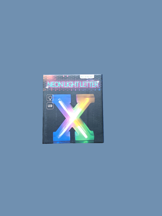 LED Buchstabe X