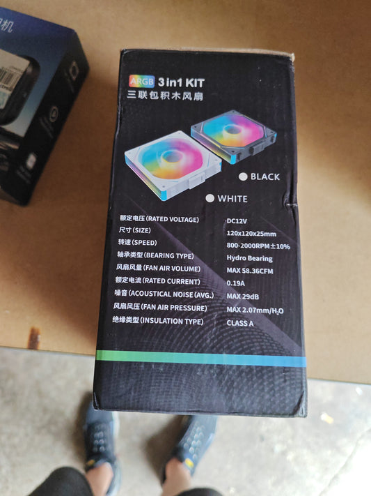JM-1 3 in 1 Kit LED Lüfter PC